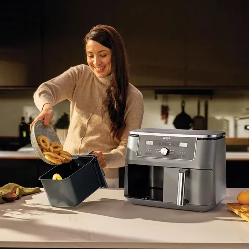 Air fryer Frytkownica beztłuszczowa NINJA Dual Zone Max DZ400EU 9.5 l Szary