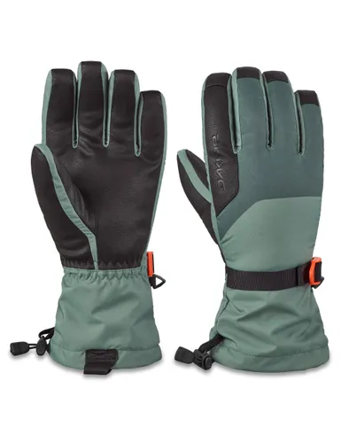 Rękawice snowboardowe DAKINE NOVA GLOVE DARK FOREST/ORANGE - Rozmiar - L