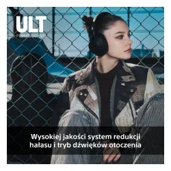 Słuchawki bezprzewodowe Sony ULT Wear WH-ULT900NW Nauszne Bluetooth 5.2 Biały