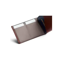 Bellroy кожаный дорожный кошелек RFID - sienna