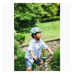 Kask rowerowy dziecięcy Hornit IceCream blue/multicolor