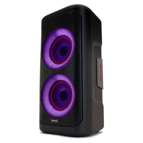 Power Audio Aiwa KBTUS-450 40W Bluetooth Mikrofon Karaoke Czarny