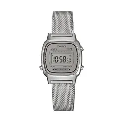 Casio Vintage LA670WEM-7ef Gümüş / Gümüş Saatler