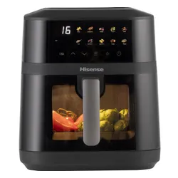 Air Fryer Frytkownica beztłuszczowa HISENSE HAF1800DCD 6.3l z okienkiem do obserwacji postępów gotowania