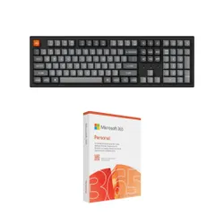 Klawiatura KEYCHRON K10 Max QMK Wireless Hot-Swap Super Banana Switch + Program MICROSOFT 365 Personal