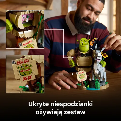 LEGO 72423 Shrek, Osioł i Kot w butach