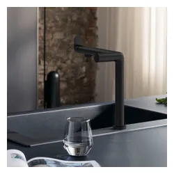 Bateria HANSGROHE Aqittura M91 76837670 z filtrem Czarny mat