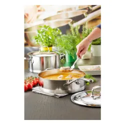 Garnek Demeyere Atlantis 7 40850-141-0 Indukcja Stal nierdzewna 5,2l