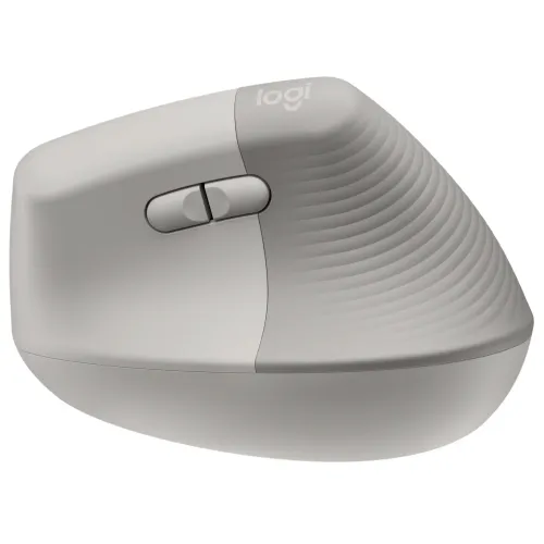Myszka Logitech Lift Dla praworęcznych Piaskowy