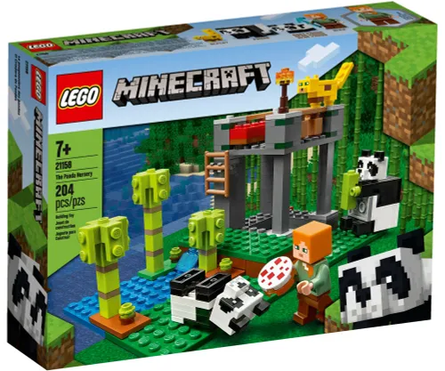 LEGO Minecraft Żłobek dla pand 21158