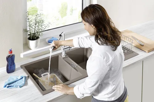 Bateria BLANCO Linus-S-F 514023 Chrom