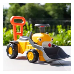 Falk Jeździk Traktor Koparka Komatsu Z Łyżką I Klaksonem 1-3 Lat