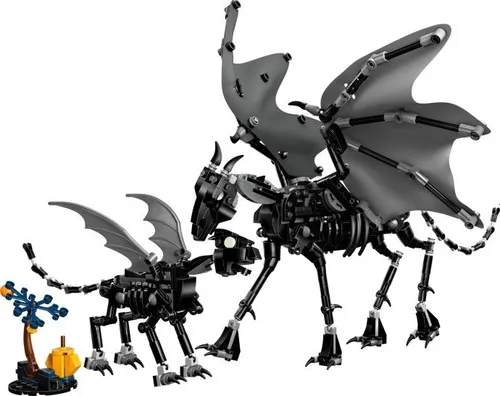 Lego harry potter, klocki, rodzina testrali, 76458