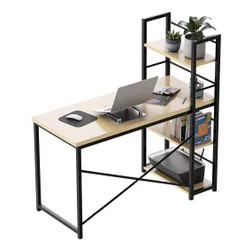 Biurko gamingowe MARK ADLER Leader 4.0 Brązowo-czarny