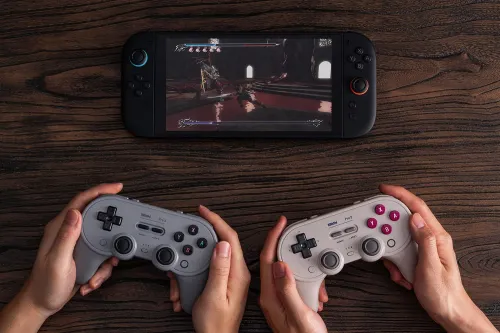 Pad 8BitDo Pro 3 Bluetooth Controller do PC, Nintendo Switch / Switch 2, Android iOS, Bezprzewodowy Biały