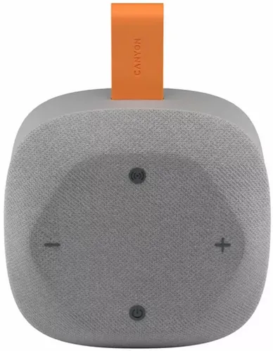 Głośnik mobilny CANYON Hexagon 10 Szaro-pomarańczowy