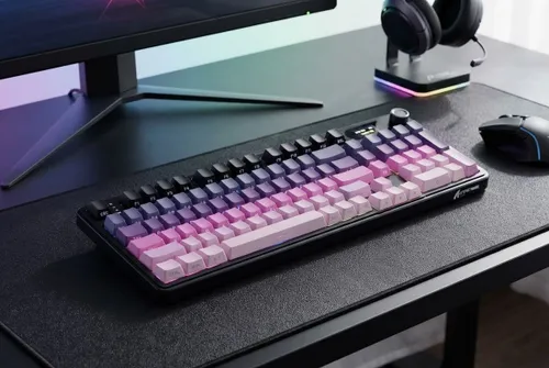 Klawiatura ATTACK SHARK X98 Pro Czarno-fioletowy
