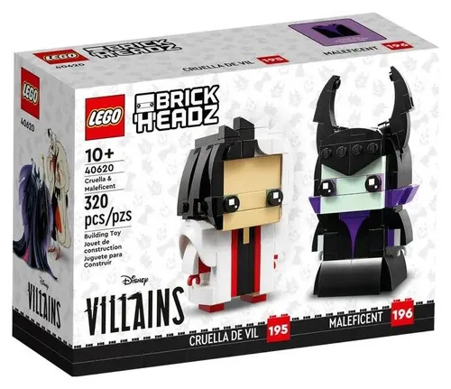 LEGO BrickHeadz 40620 Cruella i Diabolina