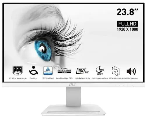 Monitor MSI PRO MP243XW 23,8" Full HD IPS 100Hz 1ms