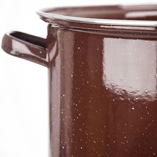 Garnek Emaliowany do Gotowania Tradycyjny na Gaz Indukcję 36 cm 15L