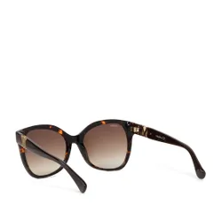 Okulary przeciwsłoneczne Max Mara Emme3 MM0014/S 52F Dark Havana/Gradient Brown - Rozmiar (EU) 56