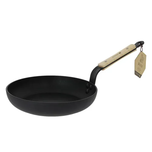 DE BUYER Choc B Bois 24 cm czarna - patelnia nieprzywierająca