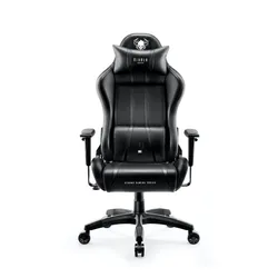 Fotel Diablo Chairs X-One 2.0 Normal Size Gamingowy do 160kg Skóra ECO Tkanina Czarny