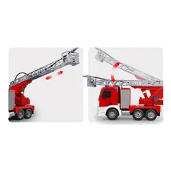 Zdalnie sterowany samochód COIL wóz strażacki Mercedes straż pożarna auto RC pilot LED