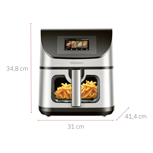 Air fryer Webber AF938 2200W 8l Aplikacja mobilna