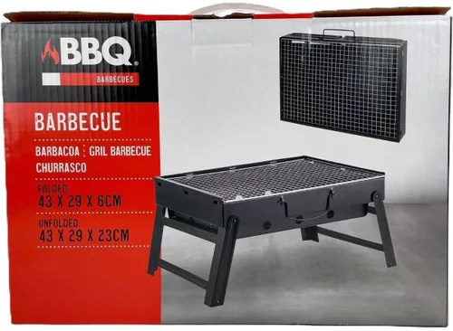 Grill węglowy BBQ LINE Turystyczny 43 x 29 cm