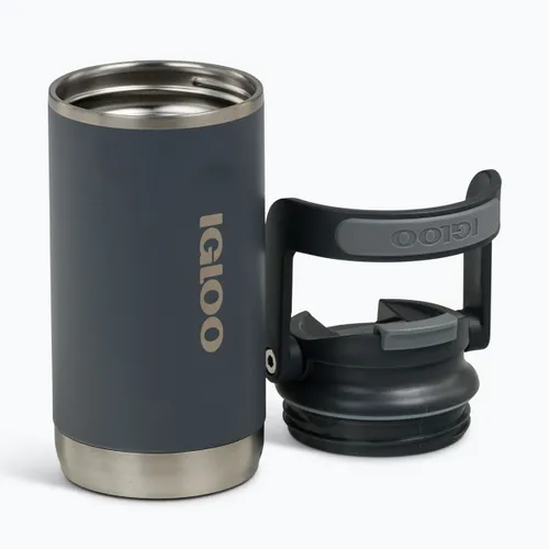 Kubek termiczny Igloo Tumbler Flip 'n' Sip 360 ml carbonite