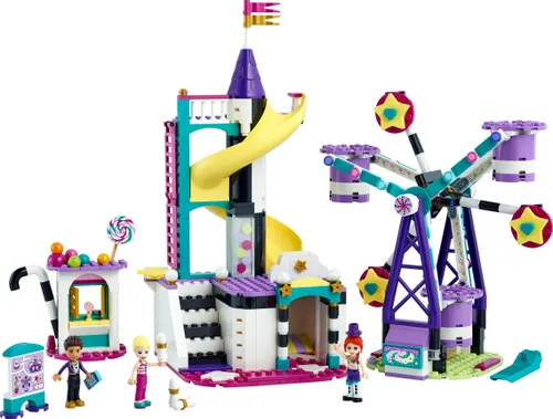 Конструктор Lego Friends Волшебное колесо обозрения и горка (41689)