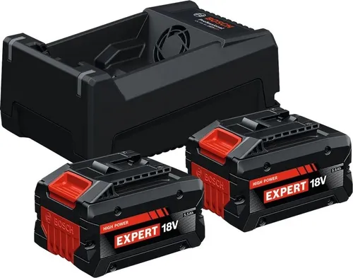 Zestaw akumulatorów BOSCH 1600A0373P 2 x 5.5Ah 18V + ładowarka