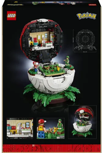 LEGO 72154 Pokémon Kultowy Pokéball z Trenerami