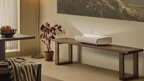 Projektor Samsung The Premiere LPU7D Laserowy 4K Wi-Fi Bluetooth AirPlay Smart TV Tizen
