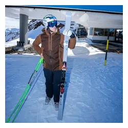 Rękawice narciarskie Reusch World Champ Mitten white/black