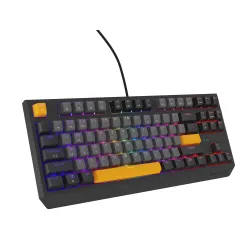 Klawiatura mechaniczna Genesis Thor 230 TKL US RGB Outemu Red Szary