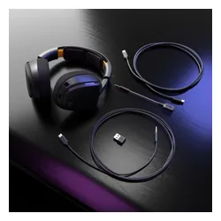 Słuchawki GLORIOUS GHS Eternal RGB GLO-A-2PC-BLK Nauszne