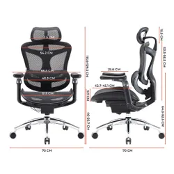 Fotel SIHOO Doro C300 PRO Czarny