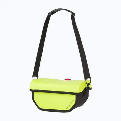 Torba rowerowa na kierownicę AGU Clean Handlebar Bag Klickfix M 5 l neon yellow