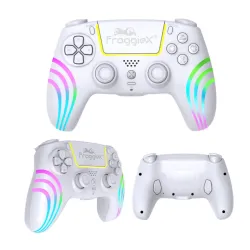 Pad FroggieX FX-P5-GP2-W do PS5 Bezprzewodowy Biały