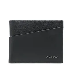 Большой мужской кошелек Calvin Klein CK Diagonal Bifold 5cc с монетой K50K510594 BAX