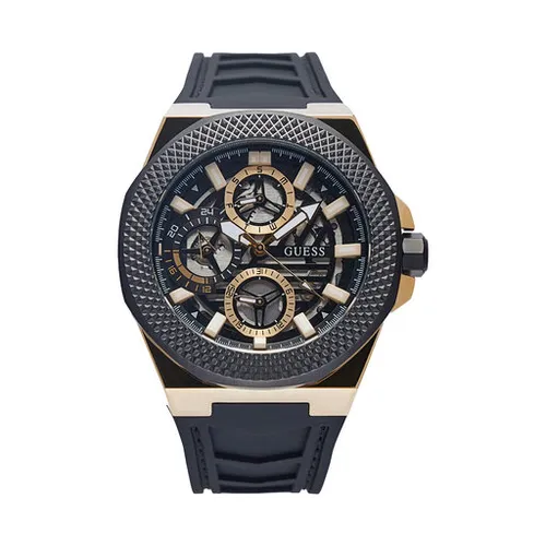 Guess Front-Runner Saati GW0577G2 SİYAH / ALTIN