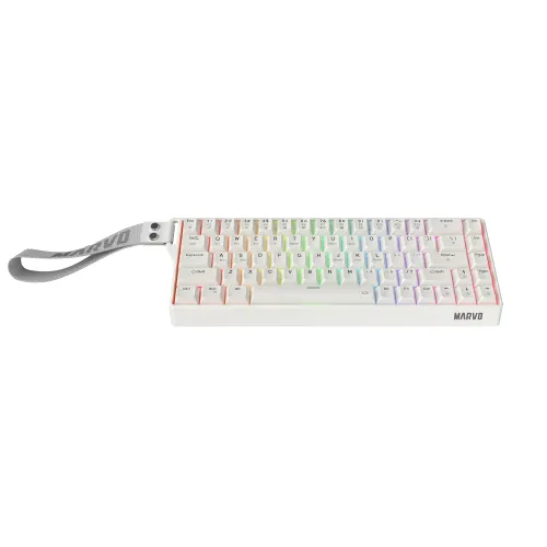 Klawiatura mechaniczna Marvo Saber 65W Biały