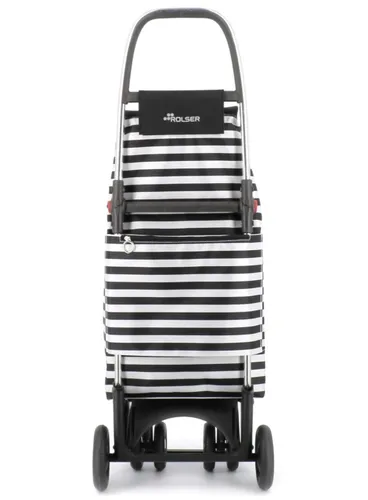 Wózek na zakupy składany Rolser I-Max 4 LT Tour Marina - white / black