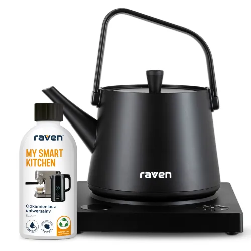Czajnik Raven EC026 0,7l 1100W Regulacja temperatury + ECD001