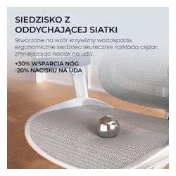 Fotel SIHOO Doro C300L Biały