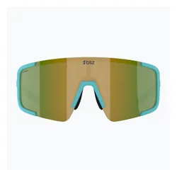 Okulary przeciwsłoneczne Bliz P003 Small matte turquoise/green/blue/green revo