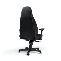 Fotel Noblechairs ICON Gamingowy do 150kg Skóra naturalna Czarny