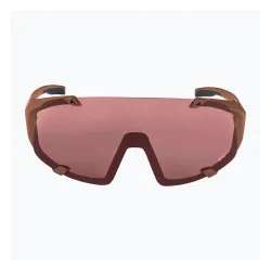 Okulary przeciwsłoneczne Alpina Hawkeye Q-Lite brick matt/black red mirror